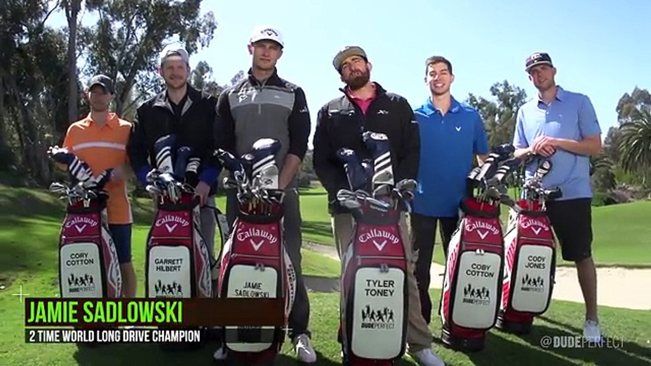 Long Drive Trick Shots | Sports Man