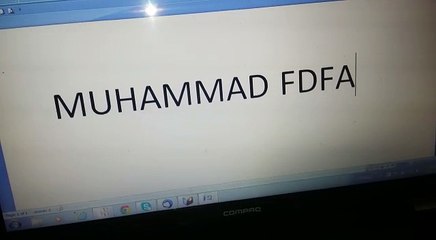 HOW to type full name of Holly Prophet (SAW) VERY nIce vedio