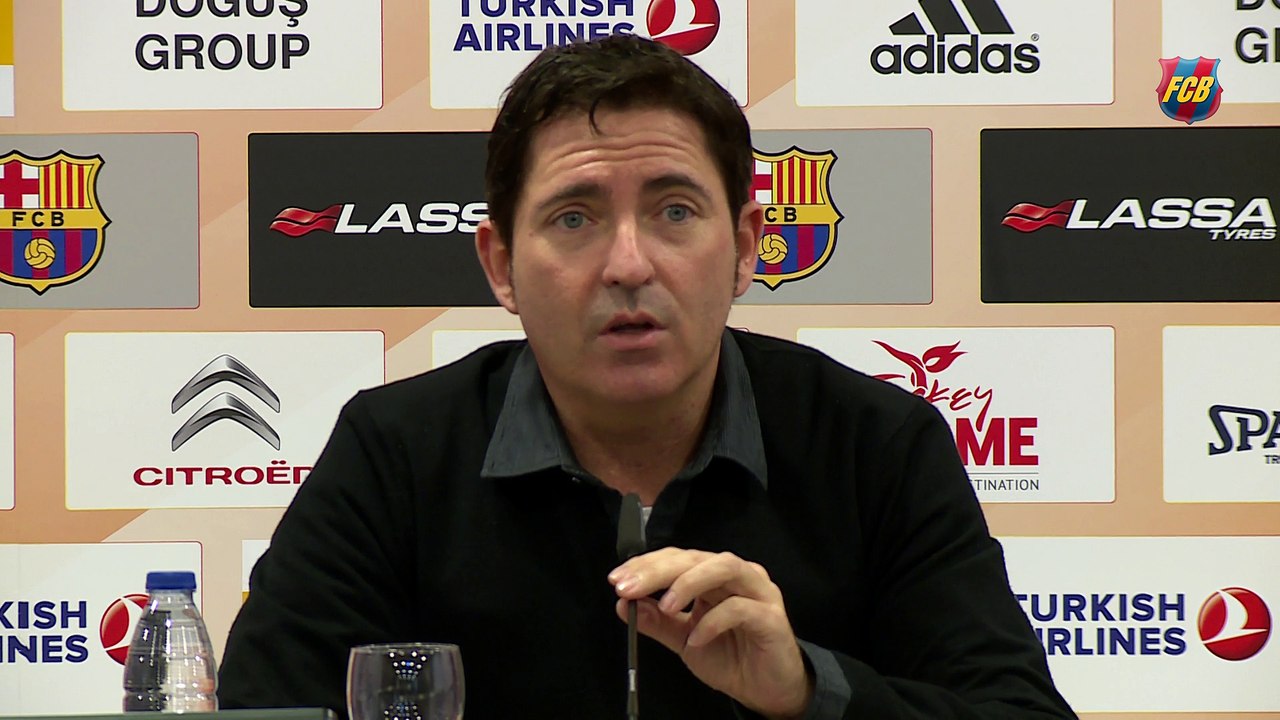 Xavi Pascual y Thomas Satoransky, previa Barça Lassa - Laboral Kutxa [ESP]