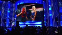 Becky Lynch is hurt by Charlotte’s interference SmackDown, December 17, 2015