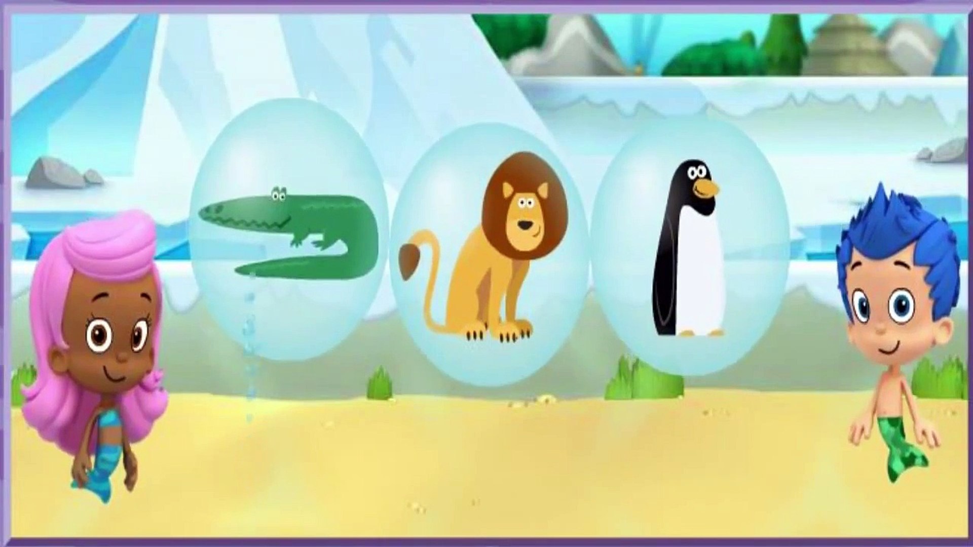 ⁣Bubble Guppies - Lonely Rhino Friend Finders -Bubble Guppies Games