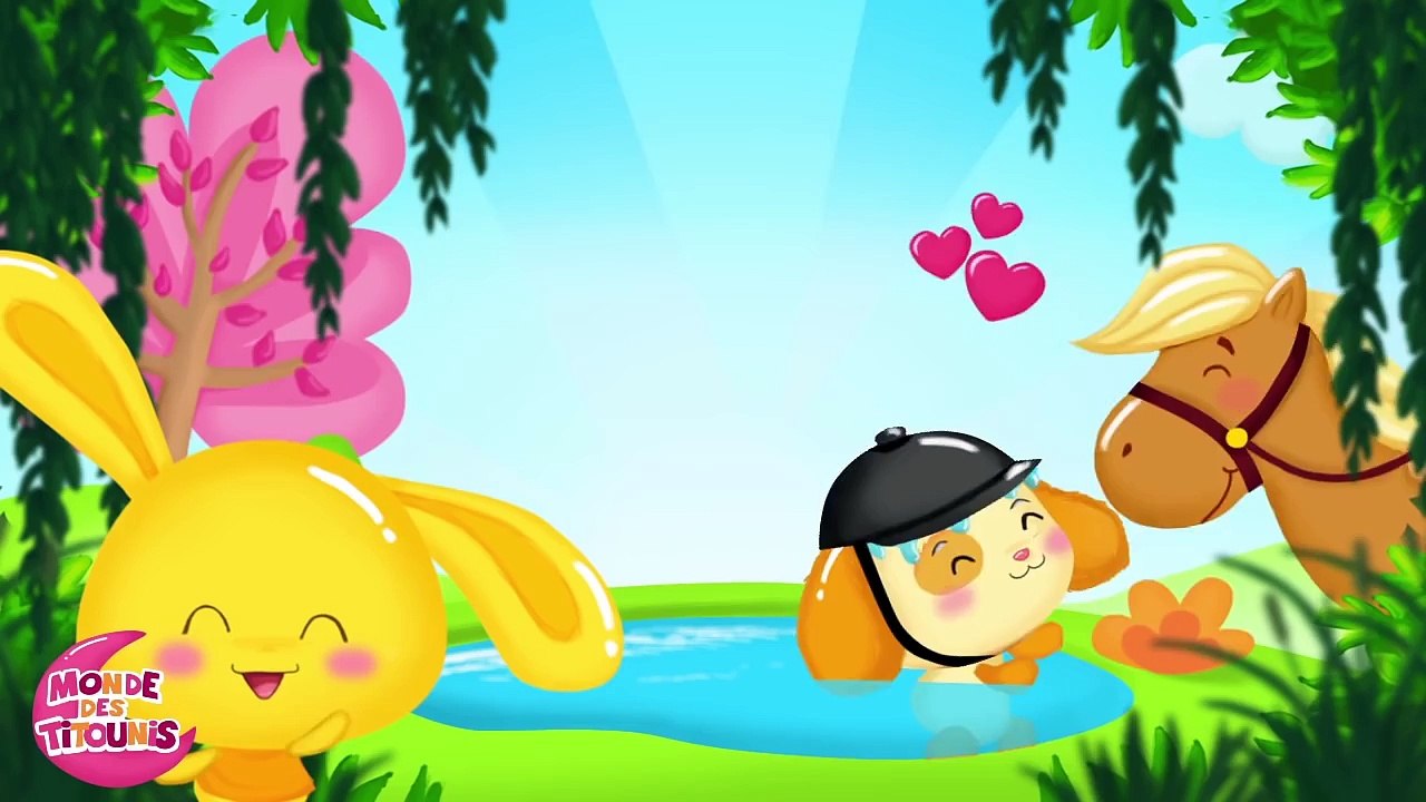 Die Räder vom Bus Wheels On The Bus German Nursery Rhyme Kinderlieder Titounis