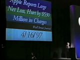 Steve Jobs announces the Microsoft Deal - Macworld Boston (1997)