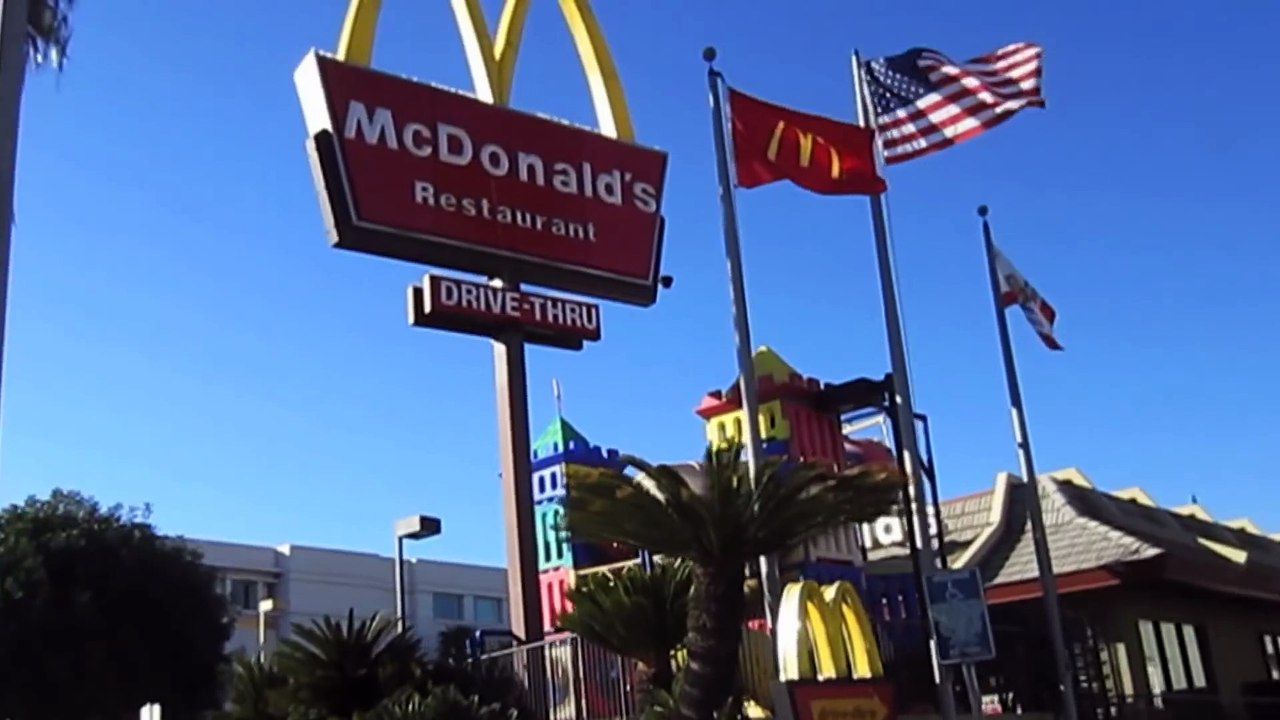 BUSTED AT McDONALDS!