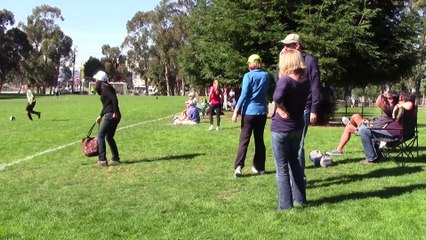 CELL PHONE CRASHING at a SOCCER GAME!