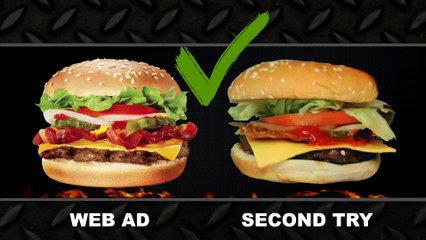 Fast Food ADS vs. REALITY Experiment
