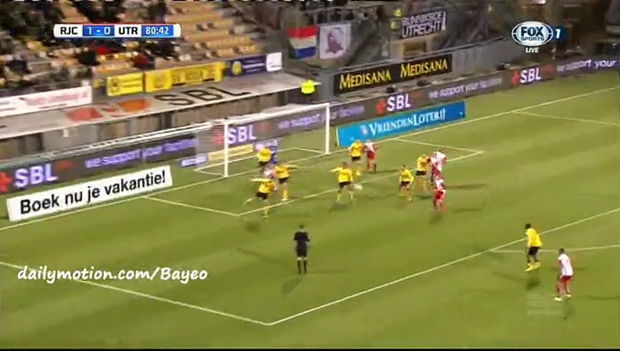 Maecky Ngombo Goal HD - Roda 1-0 Utrecht - 28-01-2016 Eredivisie