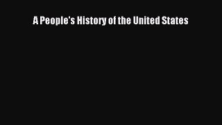 A People's History of the United States  Free Books