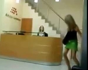 Funny kid pulls his mothers skirt down very very funny video clip