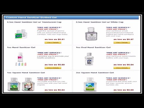 Contact HandSanitizerStore.com to Buy Personalized Hand Sanitizer Gel Bottles