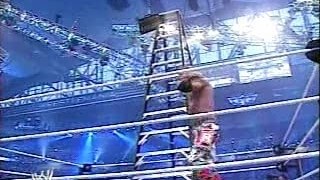 Jeff Hardy dive on Edge in Money in the Bank