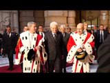 Roma - Il Presidente Mattarella alla Corte Suprema di Cassazione (28.01.16)