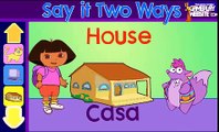 INGLES con Dora Learn English with Dora Dora la exploradora ~ Play Baby Games For Kids Juegos ~