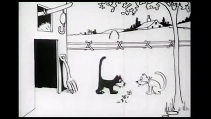 Felix The Cat - Feline Follies (1919) First Felix Film
