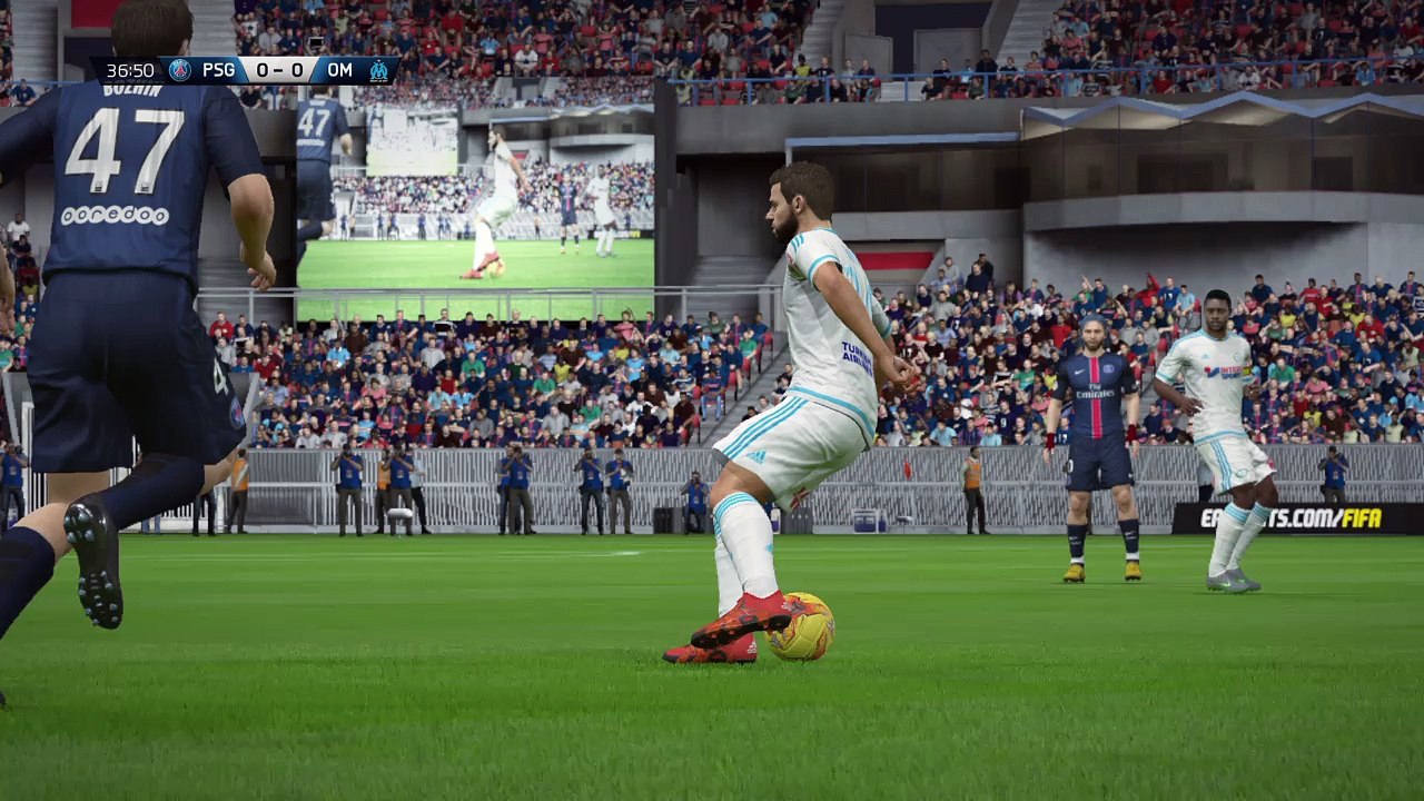 partita Baggata-FIFA 16 Partita carriera 1-0 PSG - OM, 2° T,#mjjdilandog