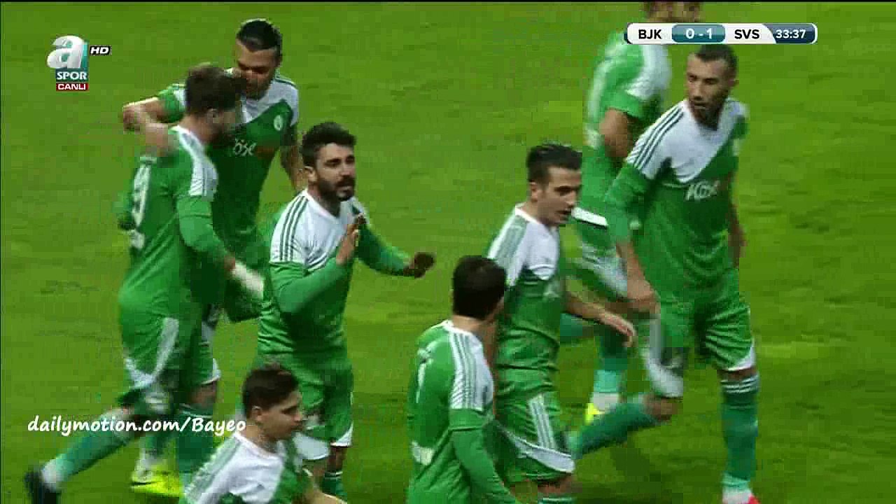 All Goals HD - Besiktas 3-4 Sivas Belediyespor - 28-01-2016 Turkish Cup - Second stage