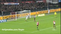 Henk Veerman Goal HD - Feyenoord 0-1 Heerenveen - 28-01-2016 Eredivisie