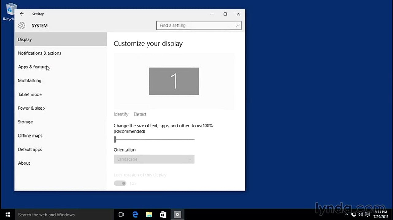 Windows 10 Tutorial for Beginners 06 Settings