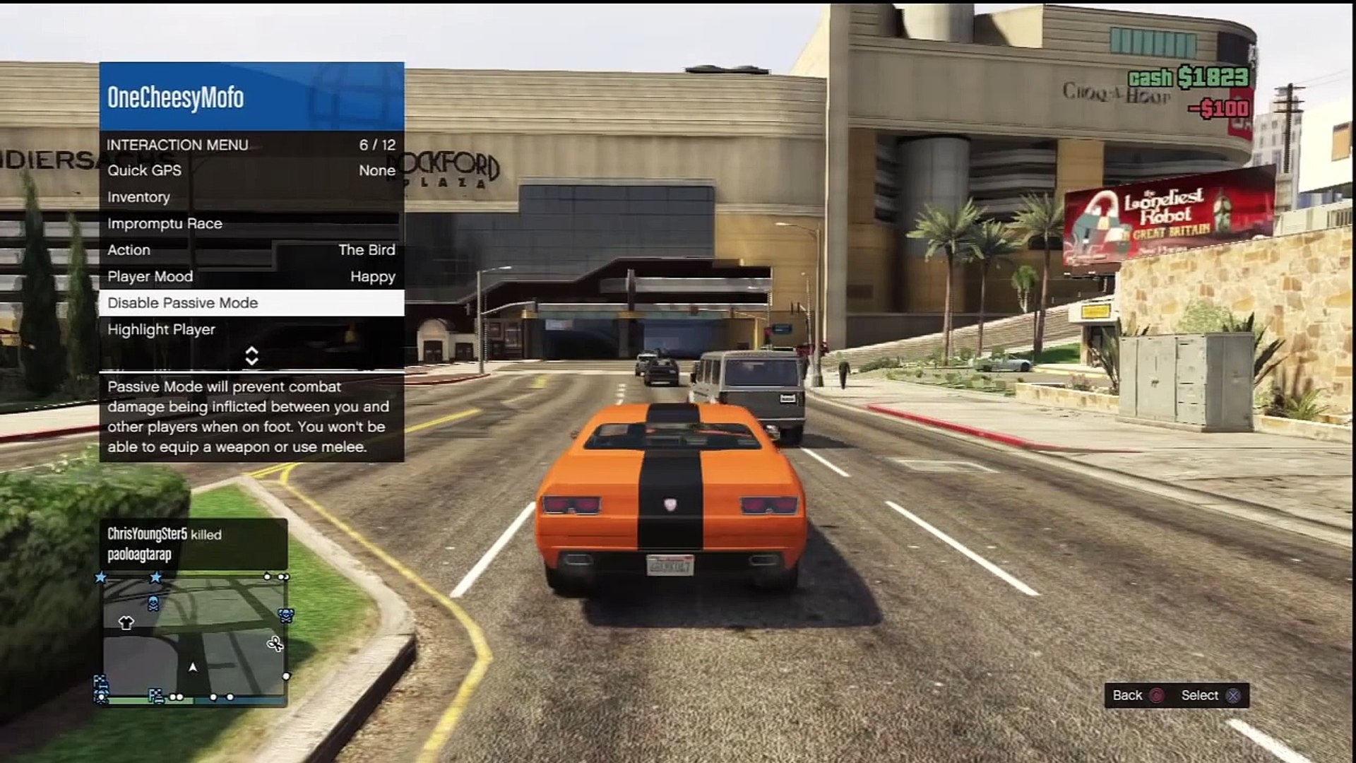 Grand Theft Auto Online How to Turn Passive Mode On / Off (Very Easy) -  Dailymotion Video