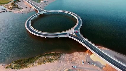 This Is One Of The Most Amazing Ideas Ever...See The Circular Bridge....What A View