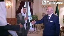 الباجي قايد السبسي من الكويت تفرج شقال على المرزوقي بدموع