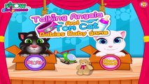 Talking Angela And Tom Cat Babies Baby Game - Children Games To Play - totalkidsonline