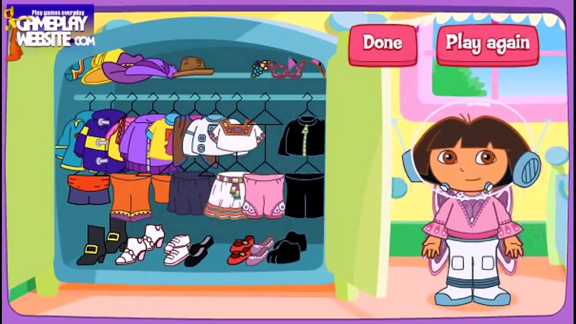 Dora the Explorer full episodes for children in English and Spanish - Dora games