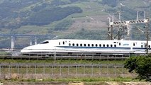 Shinkansen Bullet Train (Inside & Outside, speed 603 km/h for maglev trains test run)