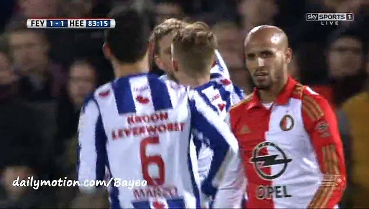 Le suprebe But Joey Van den Berg contre  Feyenoord (1-2)  en 28-01-2016