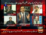 Kashif Abbasi got Angry on Talal Chaudhry's Taunt