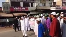 Muslims Protest Sacrilege Guru Granth Sahib in Panjab