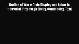 Bodies of Work: Civic Display and Labor in Industrial Pittsburgh (Body Commodity Text)  Free