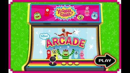 Yo Gabba Gabba Mini Arcade Animation Nick Jr Nickjr Cartoon Game Play