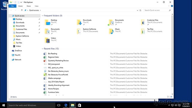 Windows 10 Tutorial for Beginners 12 Taskbar