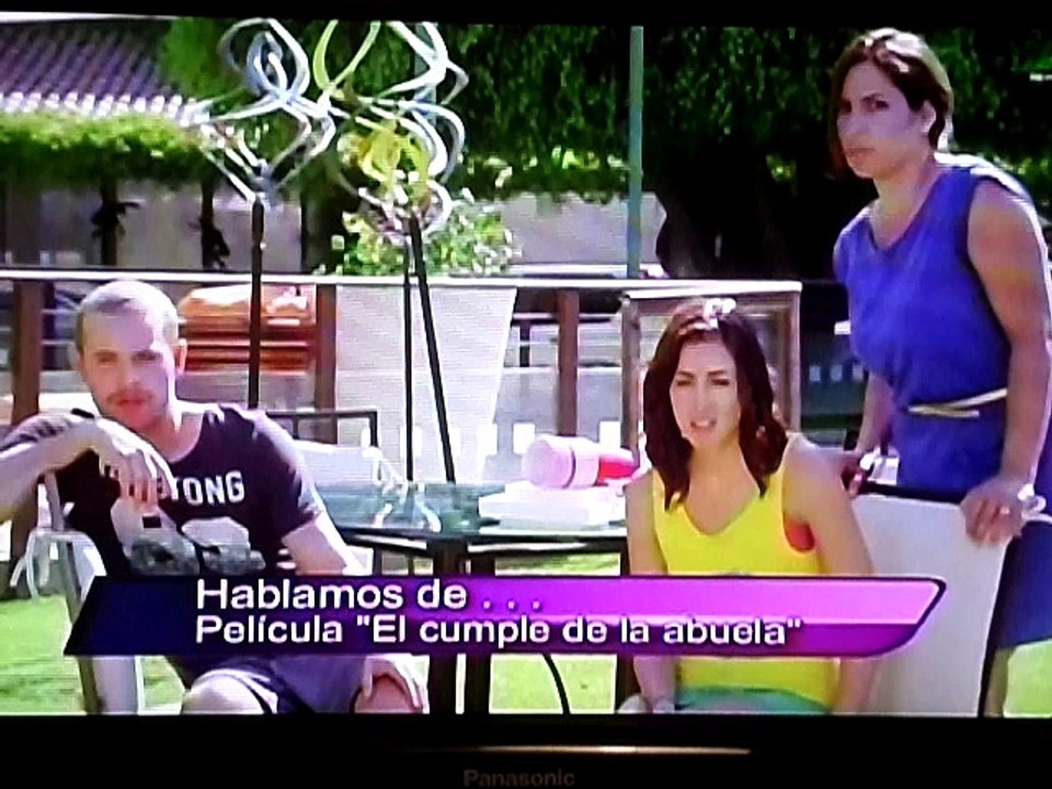 EL CUMPLE DE LA ABUELA, ENTREVISTA, CINESCAPE, ENE 28 2016