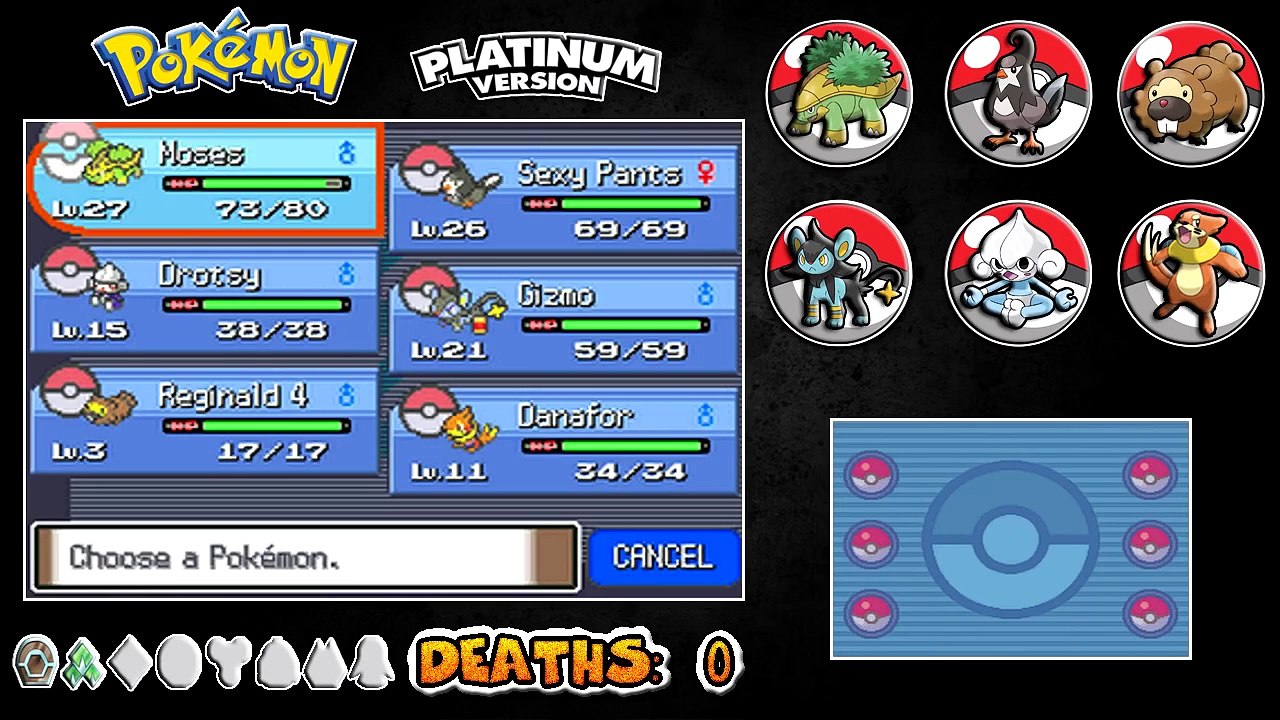 Pokemon Platinum Nuzlocke - Part 8 - Carry On My Wayward Cave