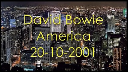 2001 David Bowie America