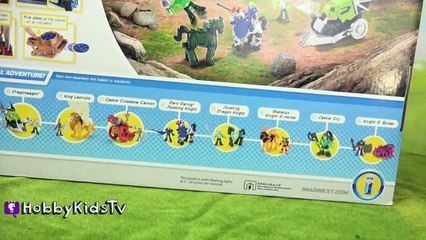 Imaginext Lions Den Castle! Box Open HobbyDad Toy Review By HobbyKidsTV