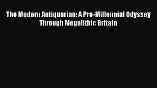 The Modern Antiquarian: A Pre-Millennial Odyssey Through Megalithic Britain  Read Online Book