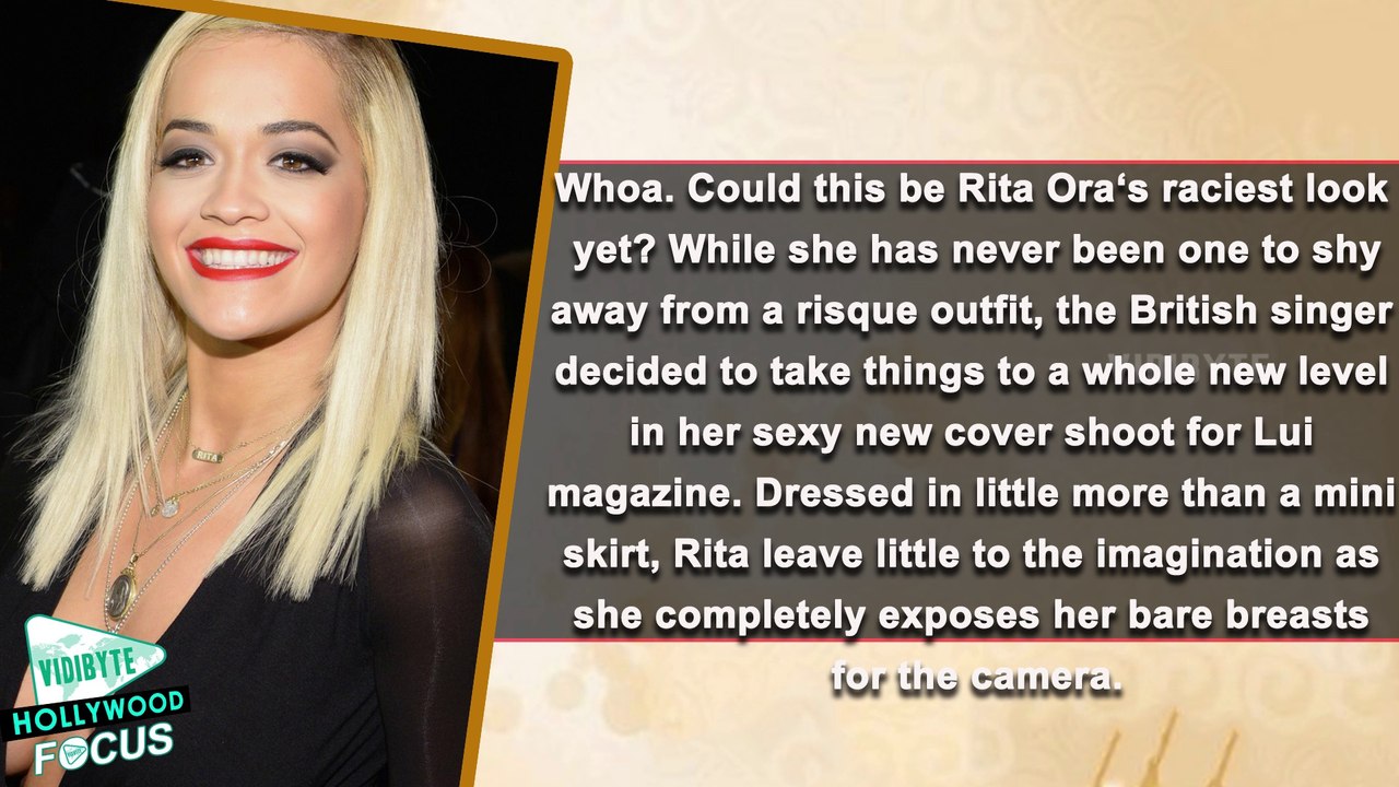 Rita Ora Flashes Her Bare Breasts In Sexiest Magazine Cover Ever