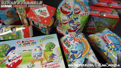 50 x Kinder Surprise Egg (Easter Special) [Extrem Rare Packs] Kinder Überraschung Oster Ed