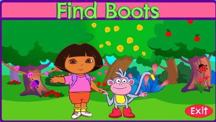 Dora The Explorer - Find Boots HD