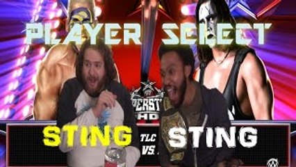 WWE 2K15 Sting vs Sting TLC Match! - PS4 1080p / WWE 2K15 Gameplay