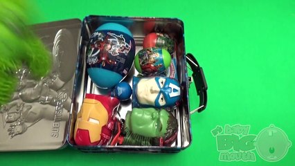 Baby Big Mout Surpris Egg Lunchbox! Th Avenger Edition!