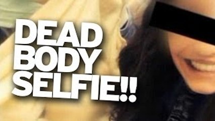 Girl Takes Selfie with Dead Body, Gets in Trouble