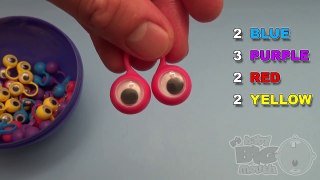 Learn Colour wit Toy Googly Eyes! Fun Learning Contest! Part 2