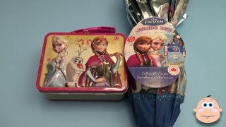 Baby Big Mout Surpris Egg Lunchbox! Disney Frozen Edition! Wit a HUG Chocolat Surpris Egg!