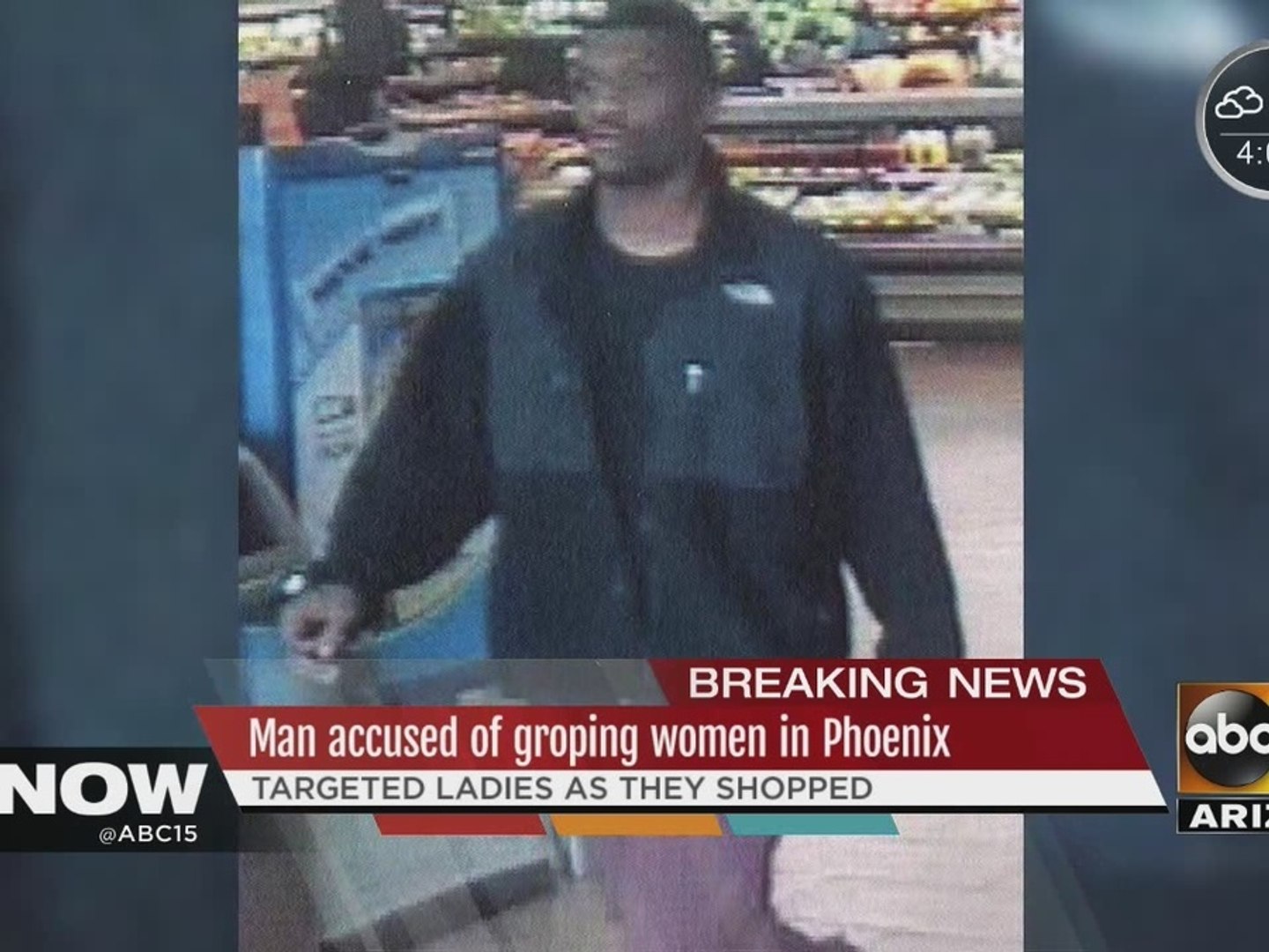 Man accused of groping women in Phoenix