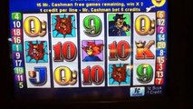 MR CASHMAN JAILBIRD Penny Video Slot Machine with STARS BONUS Las Vegas Casino