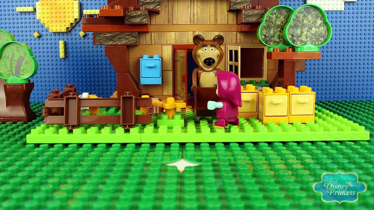 ♥ Masha and the Bear (Маша и Медведь) - Masha and the Beanstalk (Episode 3)